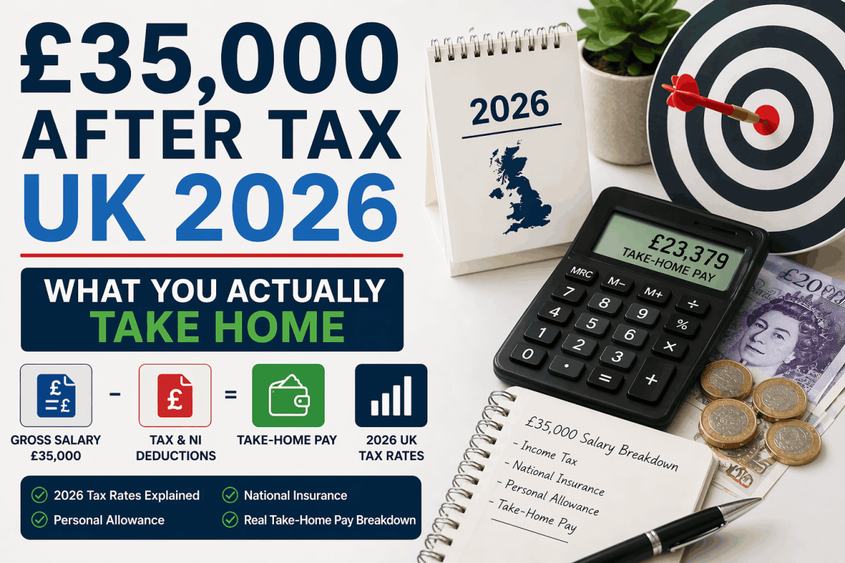 £35,000 After Tax UK 2026 — What You Actually Take Home TARGET