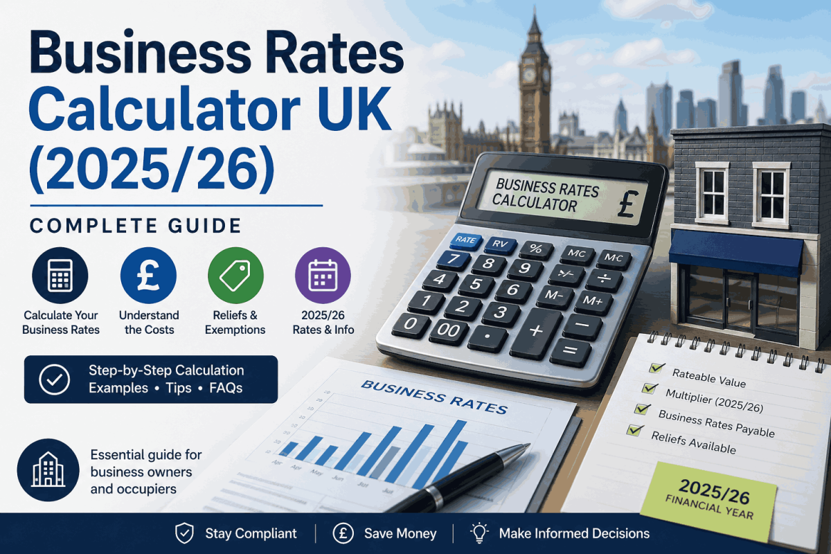 Business Rates Calculator UK (2025/26)  Complete Guide
